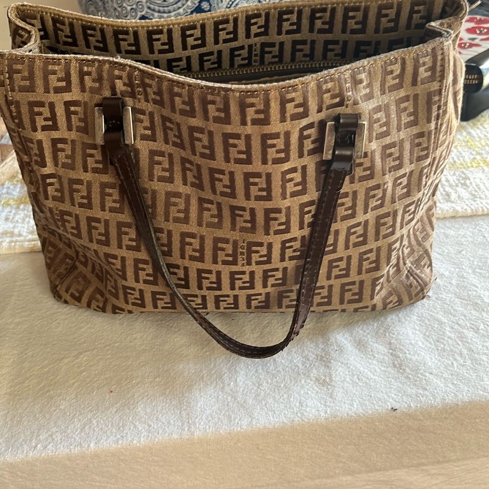 Fendi vintage small tote bag.